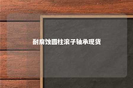 耐腐蚀圆柱滚子轴承现货 